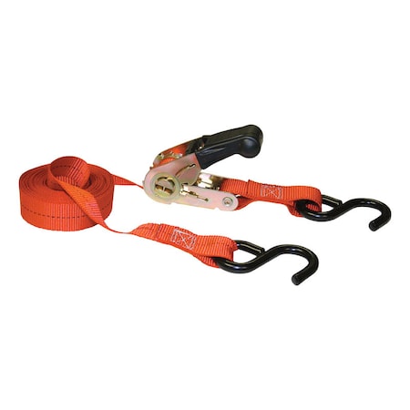 Keeper Keeper 1 in. W X 13 ft. L Orange Tie Down w/Ratchet 400 lb 1 pk 85513